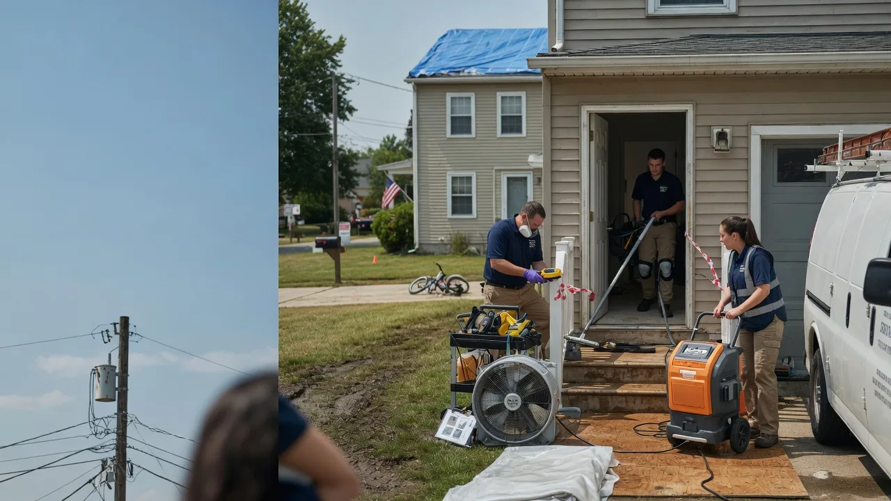 Water Damage Repair in Edgerton, WI near me